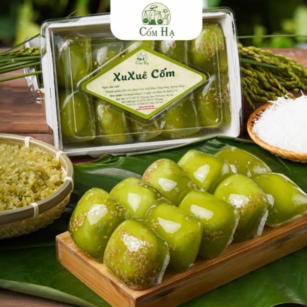 xu xuê cốm xào Hà Nội