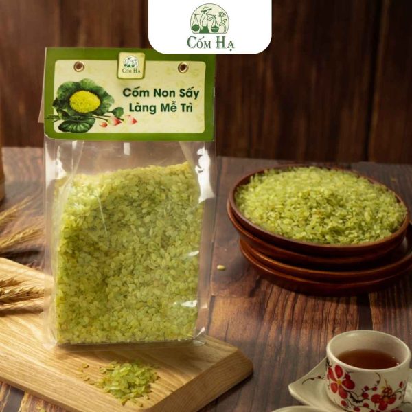 cốm non sấy khô